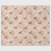 ヴィンテージ機 ラッピングペーパー (フラット)