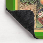 ヴィンテージ歌うかぼちゃ男 マウスパッド (コーナー)