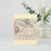 ヴィンテージ歓迎ベビー ポストカード (スタンド正面)