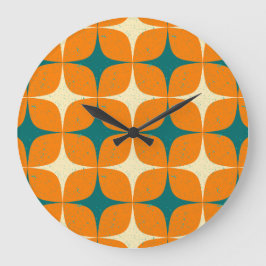 ヴィンテージ正方形 ラージ壁時計