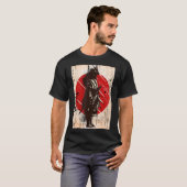 ヴィンテージ武士道憲章日本のswor tシャツ (正面フル)
