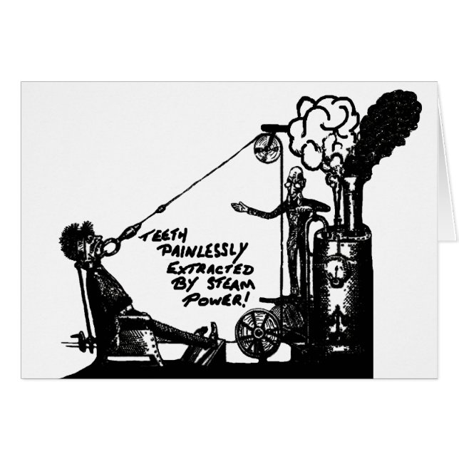 ヴィンテージ歯医者の贈り物 (正面横)