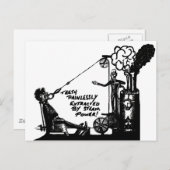 ヴィンテージ歯医者の贈り物 ポストカード (正面/裏面)