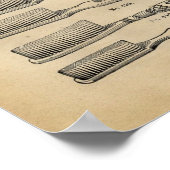 ヴィンテージ歯磨 ポスター (角)