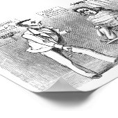 ヴィンテージ歯科医は痛みなく歯を抜く！:) ポスター (角)