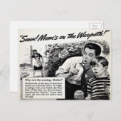 ヴィンテージ母せっけん広告はがき ポストカード (正面/裏面)