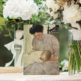 ヴィンテージ母とベビー母の日カード シーズンカード