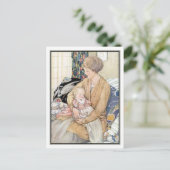 ヴィンテージ母とベビーbyアン・アンダーソン ポストカード (スタンド正面)