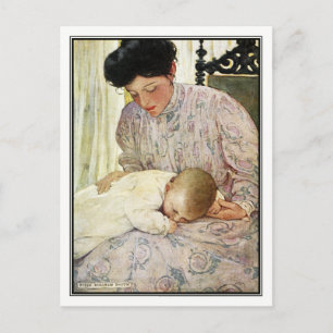 ヴィンテージ母とベビーby Jessie Willcox Smith ポストカード