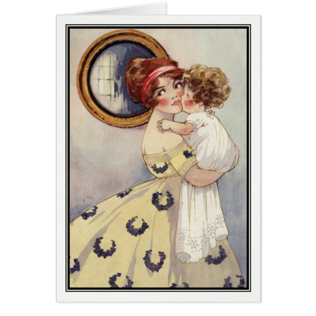 ヴィンテージ母と子byアグネス・リチャードソン (正面)