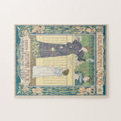 ヴィンテージ母と母 – 母の日ありがとうC ジグソーパズル (横)