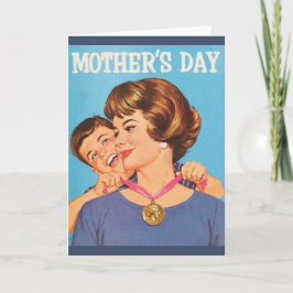 ヴィンテージ母の日のグリーティングカード カード