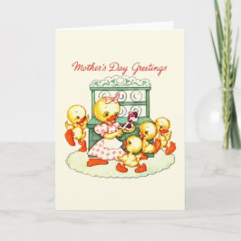 ヴィンテージ母の日のグリーティングカード カード