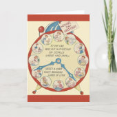 ヴィンテージ母の日のグリーティングカード カード (正面)