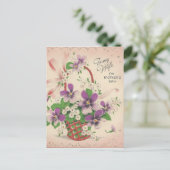 ヴィンテージ母の日の妻 ポストカード (スタンド正面)