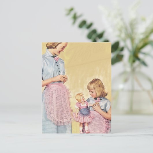 ヴィンテージ母の日はがき ポストカード (スタンド正面)