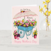 ヴィンテージ母の日 カード (黄色い花)