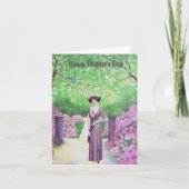 ヴィンテージ母の日  カード (正面)