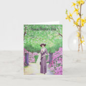 ヴィンテージ母の日  カード (黄色い花)