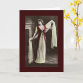 ヴィンテージ母の日 カード (黄色い花)