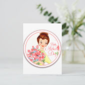 ヴィンテージ母の日 ポストカード (スタンド正面)