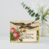 ヴィンテージ母の日 ポストカード (スタンド正面)