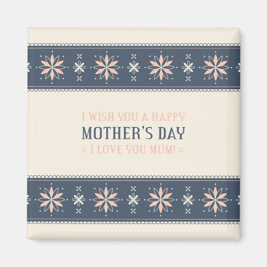 ヴィンテージ母の日 |マグネット マグネット (正面)