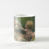 ヴィンテージ母の日、母とビクトリアンベビー コーヒーマグカップ (中央)