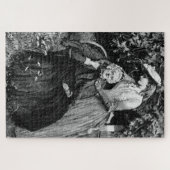 ヴィンテージ母娘孫娘LG ジグソーパズル (横)