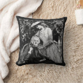 ヴィンテージ母子孫娘 クッション (ブランケット)