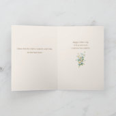 ヴィンテージ母子製造デイジーチェーン カード (内部)