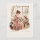 ヴィンテージ母子製造デイジーチェーン シーズンポストカード (正面)