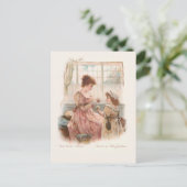 ヴィンテージ母子製造デイジーチェーン シーズンポストカード (スタンド正面)