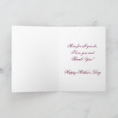 ヴィンテージ母子 カード (内部)