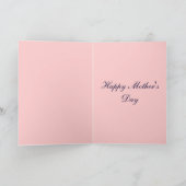 ヴィンテージ母子 カード (内部)