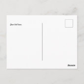 ヴィンテージ母猫と子猫よくはしゃぐたち ポストカード (裏面)