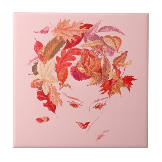 ヴィンテージ母自然 タイル (正面)