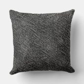 ヴィンテージ母親と子供のコラージュ灰色のパターン クッション (裏面)