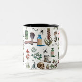 ヴィンテージ毒マグカップ ツートーンマグカップ (正面右)