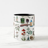 ヴィンテージ毒マグカップ ツートーンマグカップ (中央)