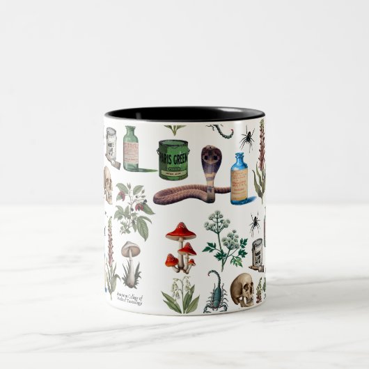 ヴィンテージ毒マグカップ ツートーンマグカップ (中央)