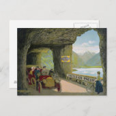 ヴィンテージ気圧式車の自転車 ポストカード (正面/裏面)