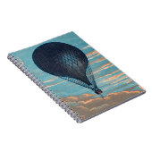 ヴィンテージ気球 ノートブック (右側)