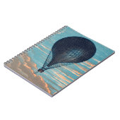 ヴィンテージ気球 ノートブック (左側)