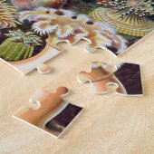 ヴィンテージ水中シーアネモネズバイエルンストハエッケル ジグソーパズル (側面)