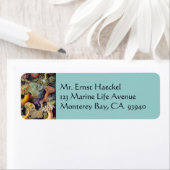 ヴィンテージ水中シーアネモネズバイエルンストハエッケル ラベル (インサイチュ)