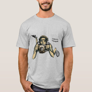 ヴィンテージ水中撮影自走潜水士 Tシャツ