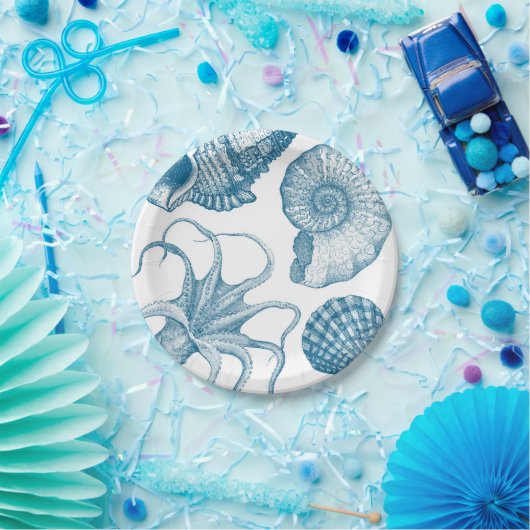 ヴィンテージ水中競技 ペーパープレート (パーティー)