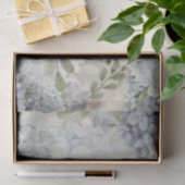 ヴィンテージ水彩あじさいティッシュペーパー 薄葉紙 (ギフト)