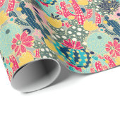 ヴィンテージ水彩かぼちゃの秋の模様 ラッピングペーパー (ロールコーナー)